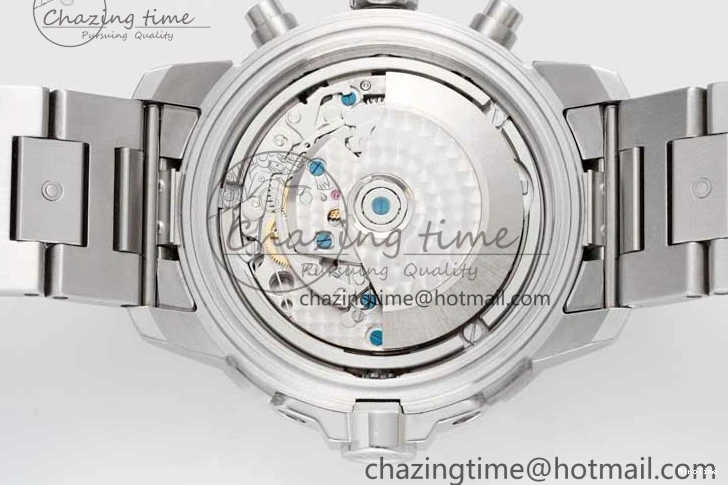 MIROTIME 1218 Aquatimer Chrono SS V6SF 1:1 Best Edition Blue Dial on SS Bracelet A Modern 7032